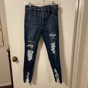 American Eagle super high rise size 10